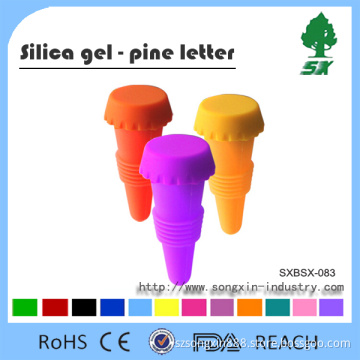 Ultra Fit Colorful Silicone Wine Bottle Stopper